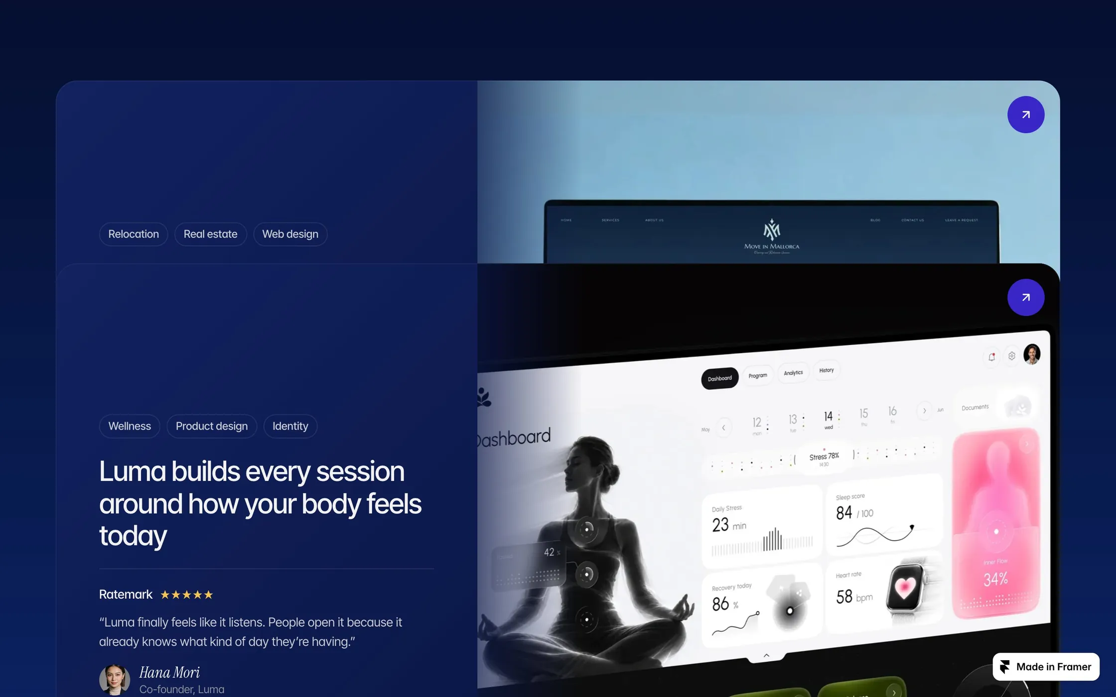 Template page preview