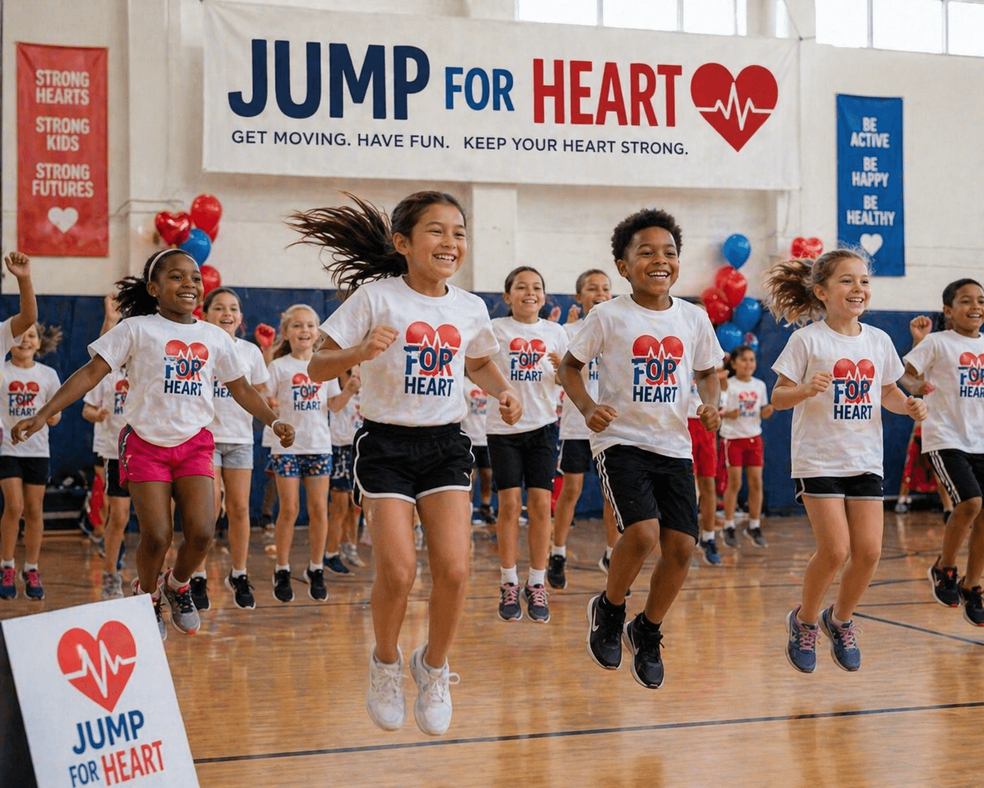 kids jumping