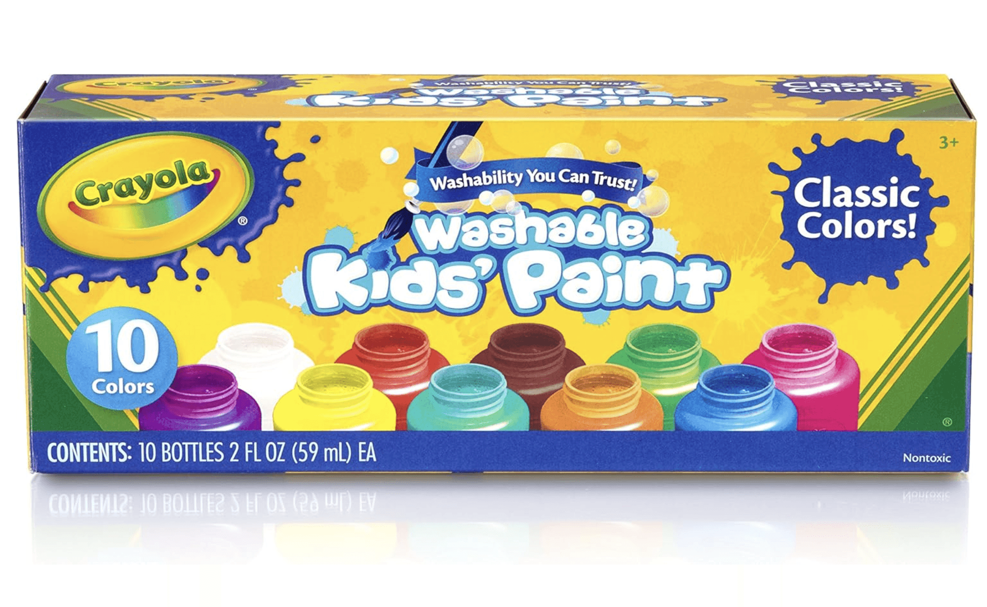 Crayola Washable Kids Assorted Paints Set