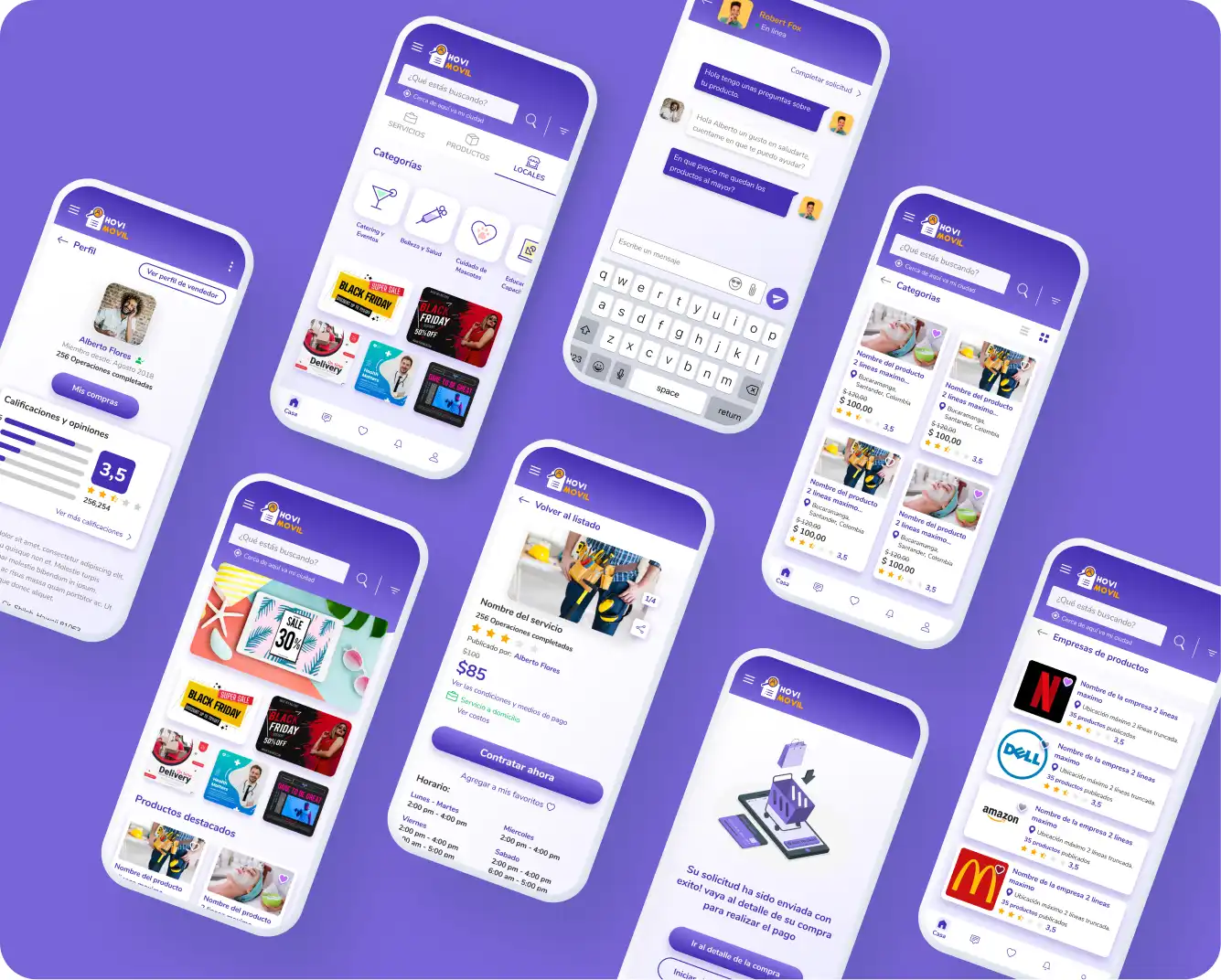 Diseño UXUI app movil