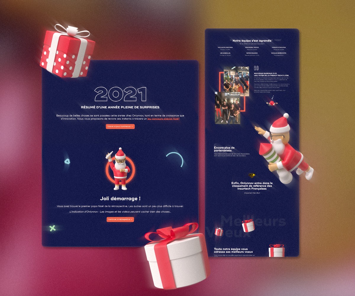 onlynnov-new-year-campaign-landing-page-designed-by-nathan-bijaoui-highlighting-2021-milestones