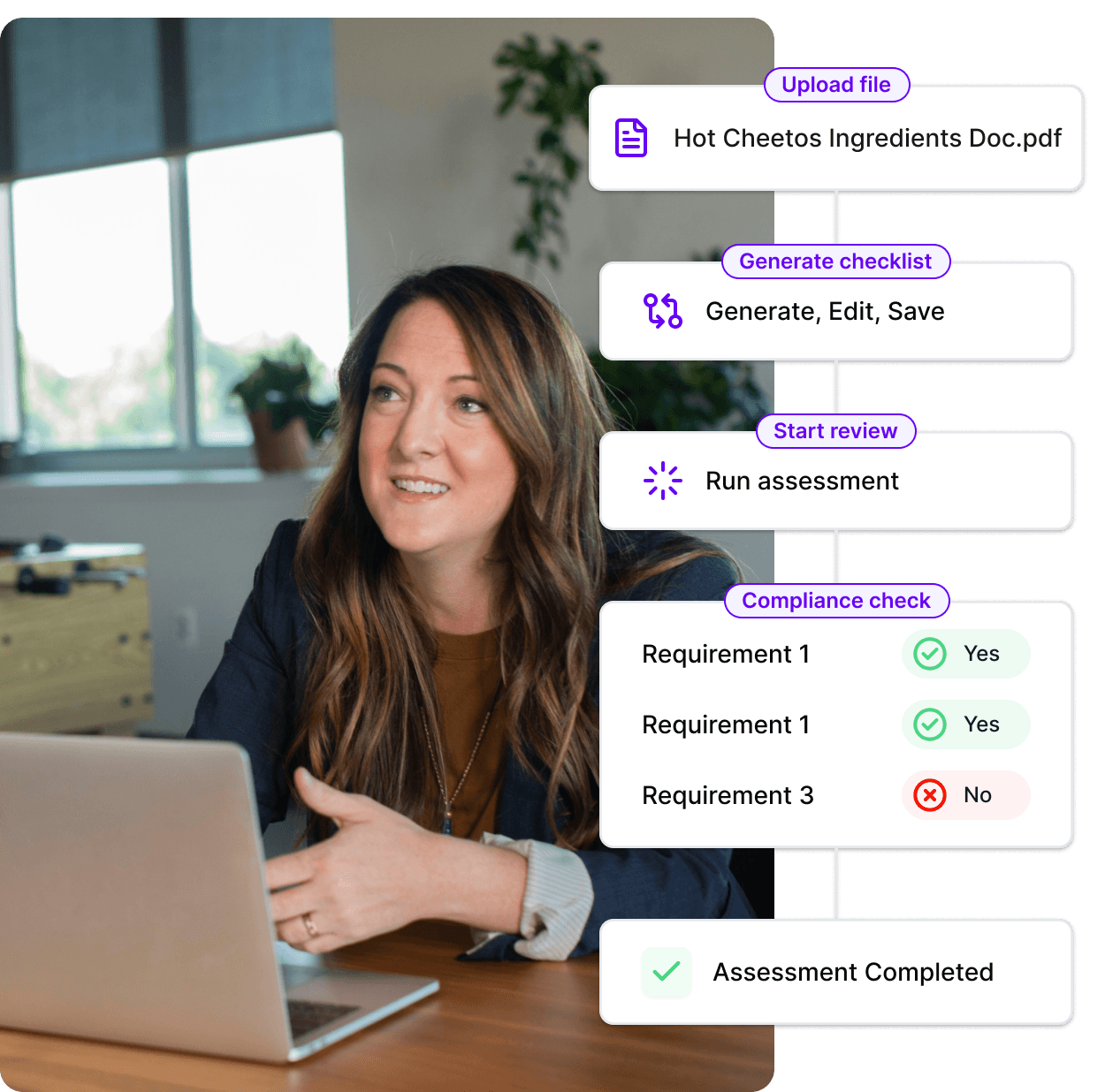 AI food and beverage documentation compliance reviews