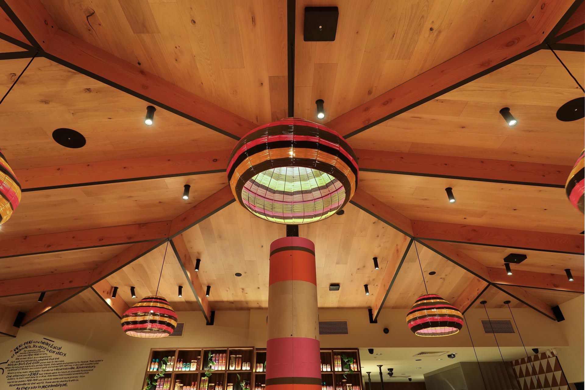 Lighting work done by Point Electrical electrician