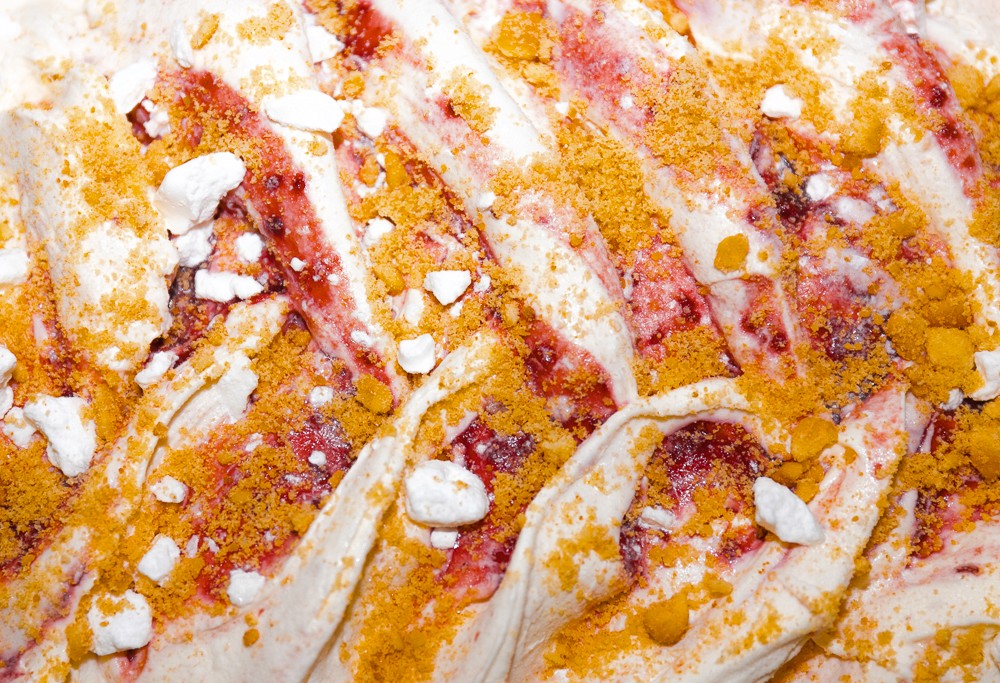 Glace Tarte Framboise Citron