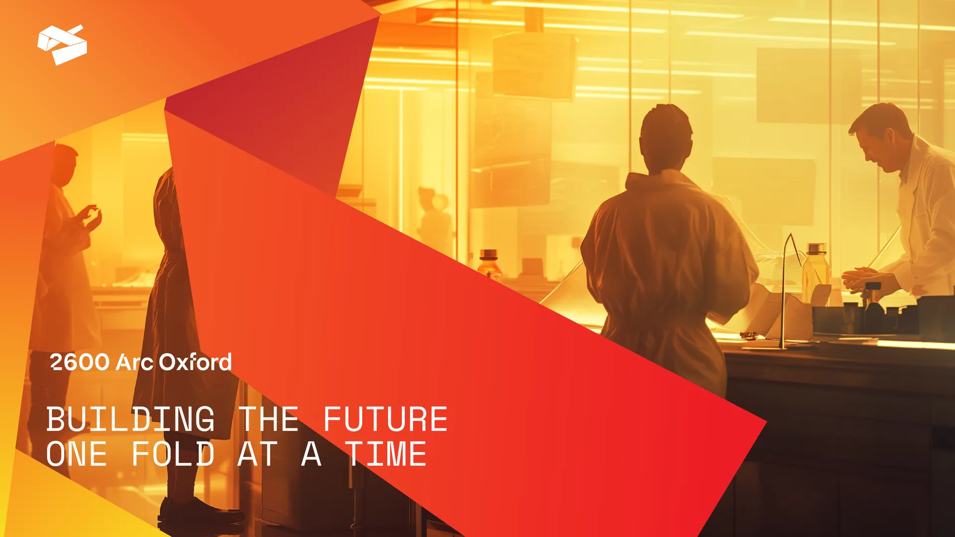 Advert for 2600 Arc Oxford: Building the future one fold at a time