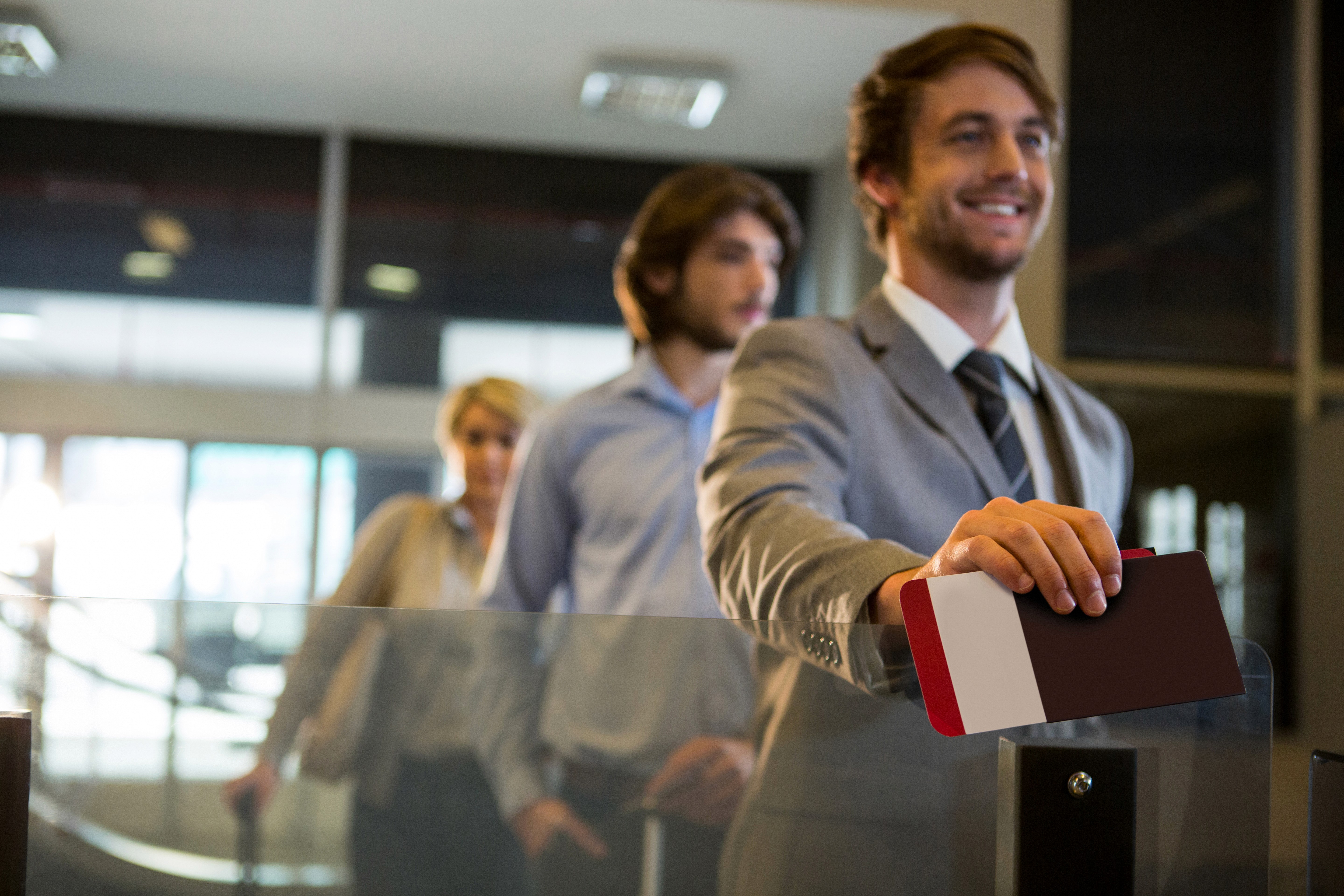 Airport departure and pre-departure assistance