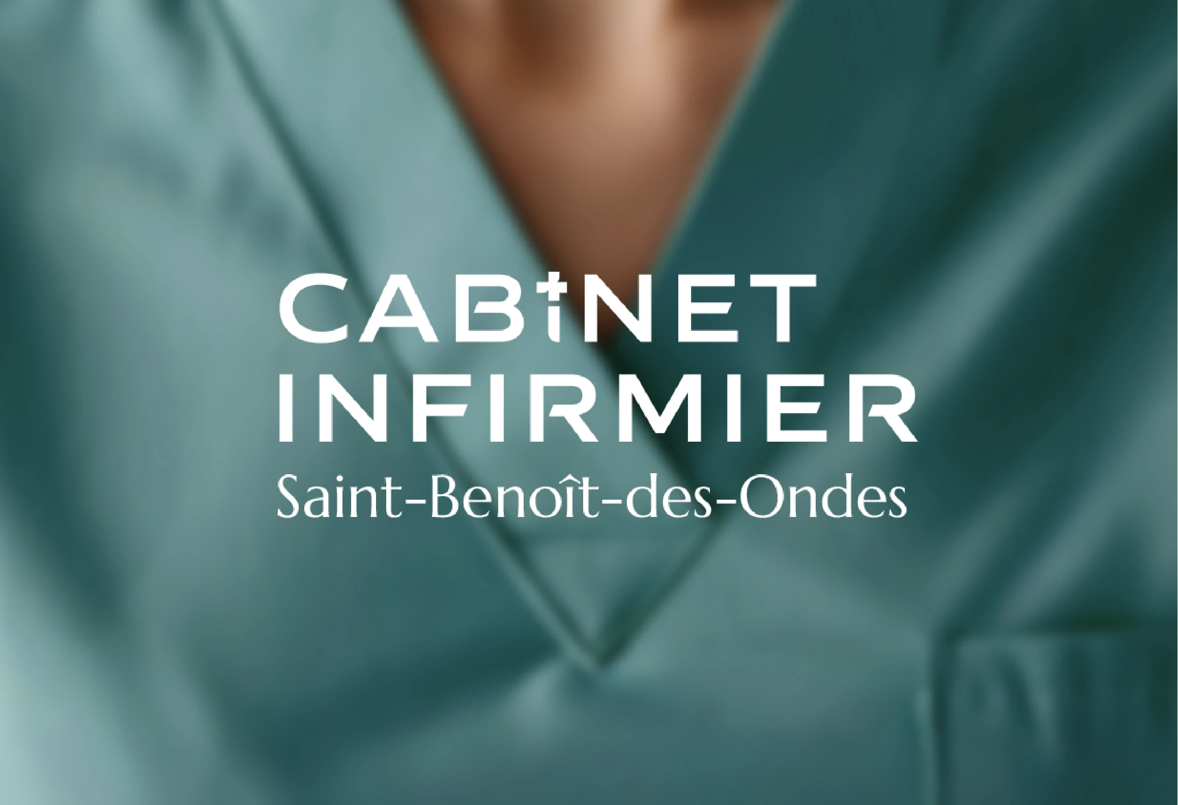 Déclinaison du logo du cabinet infirmier de Saint-Benoît-des-Ondes