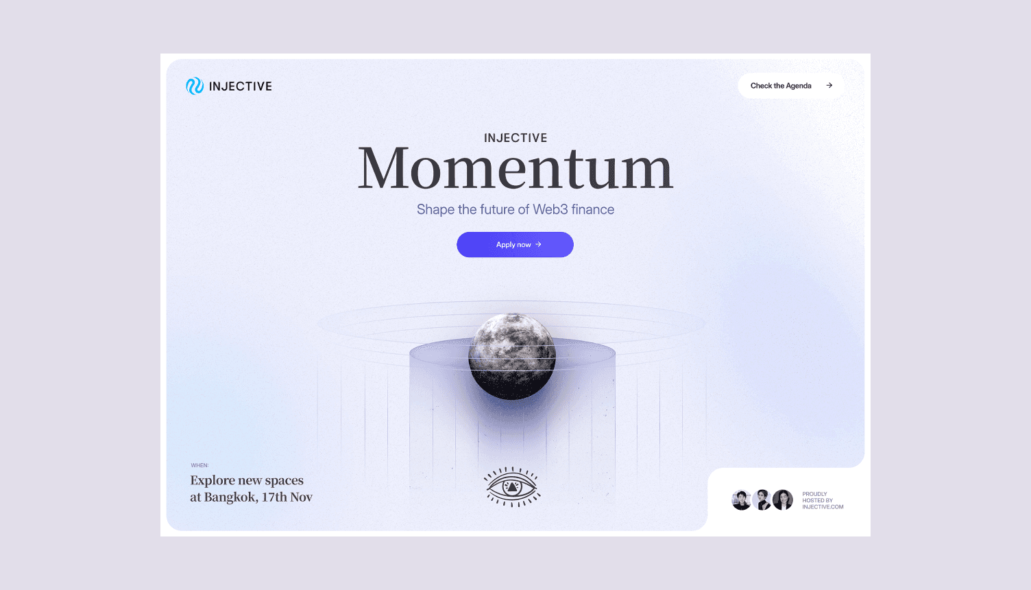 Injective Momentum / summit landing page