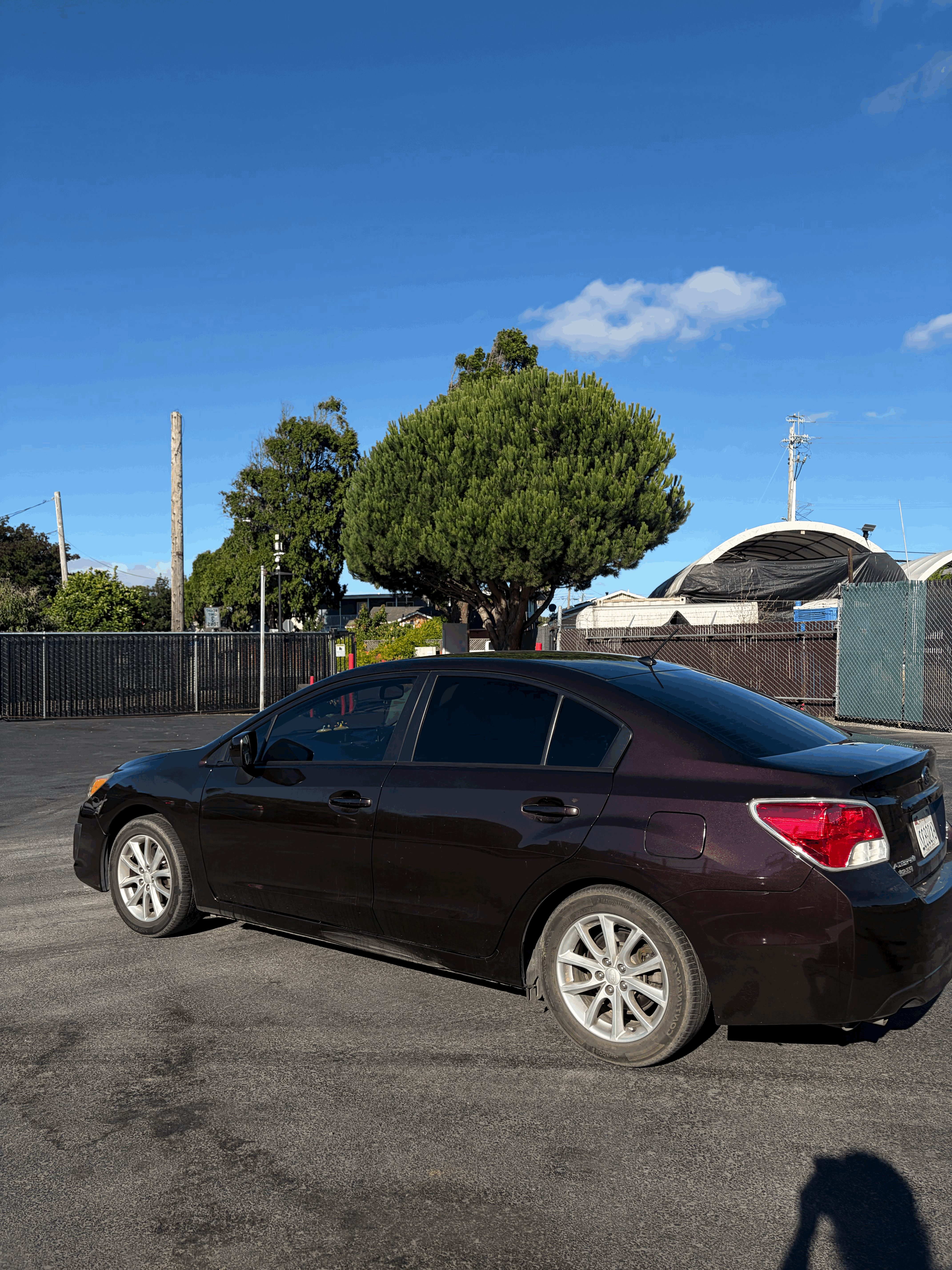 Pickup truck with dark window tint for UV protection, privacy, and comfort.