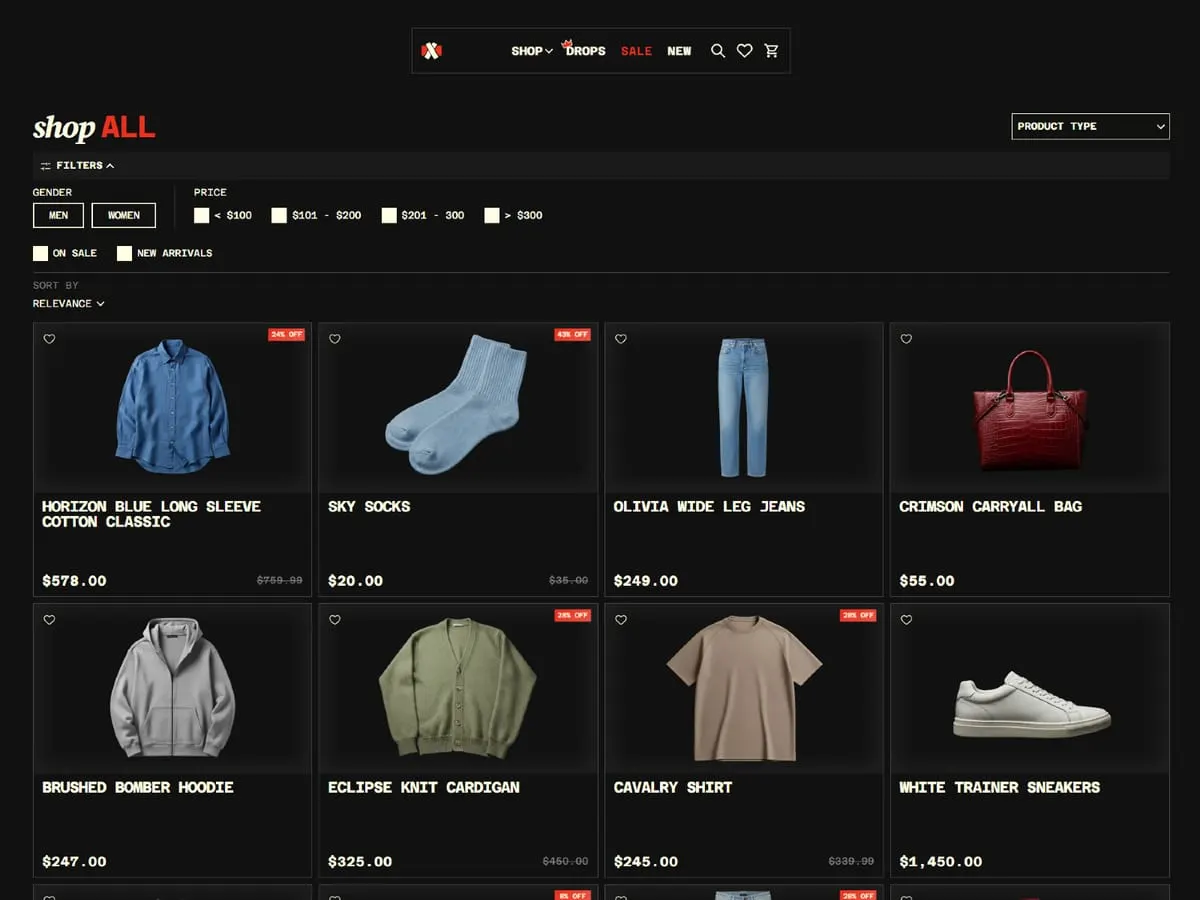 detail image 2 of the rawline framer website template