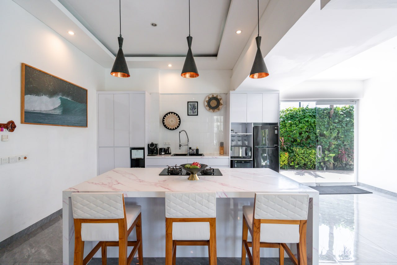 A completed 5-bedroom villa in Canggu