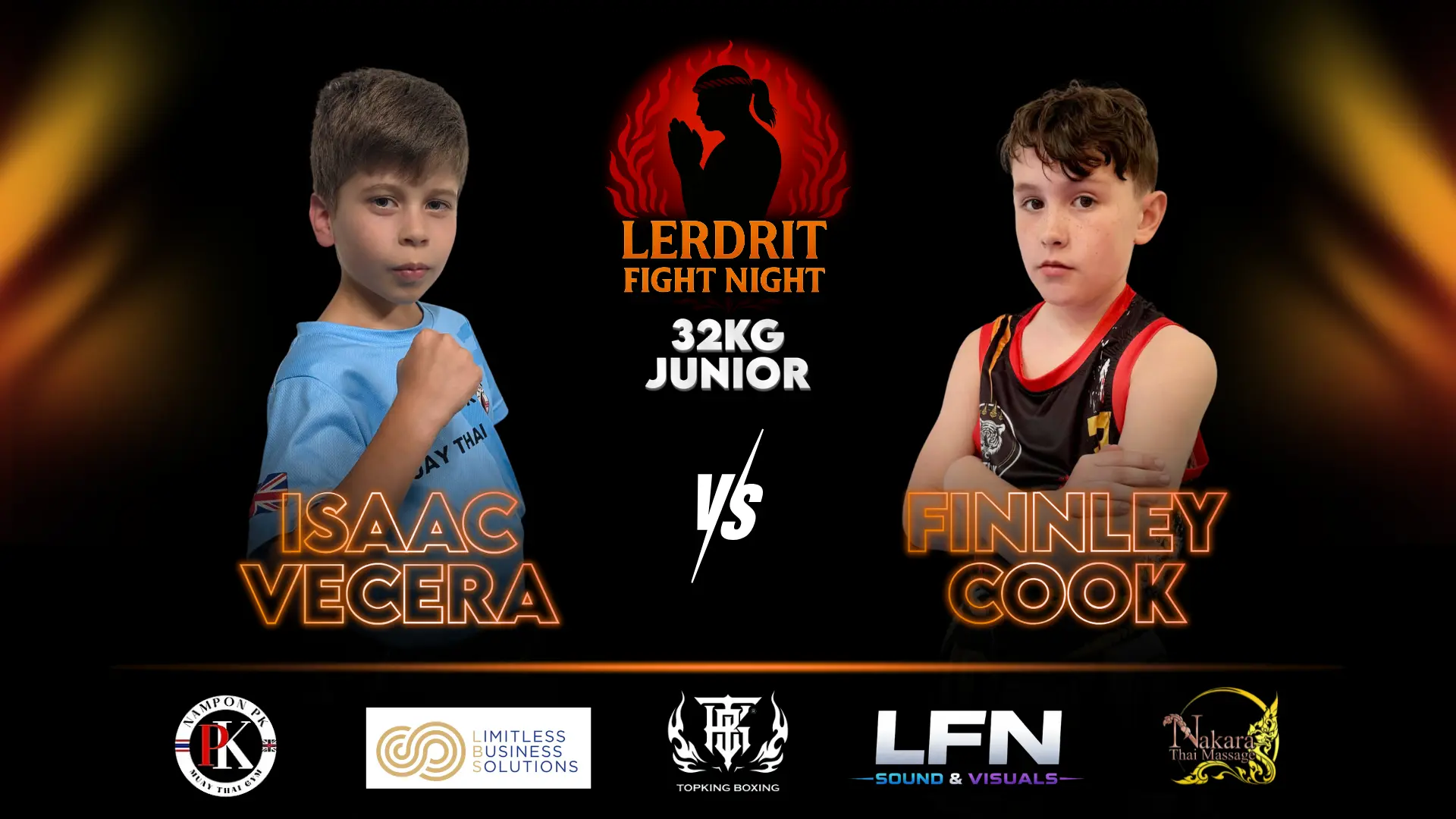 Isaac Vecera vs Finnley Cook | Lerdrit Fight Night