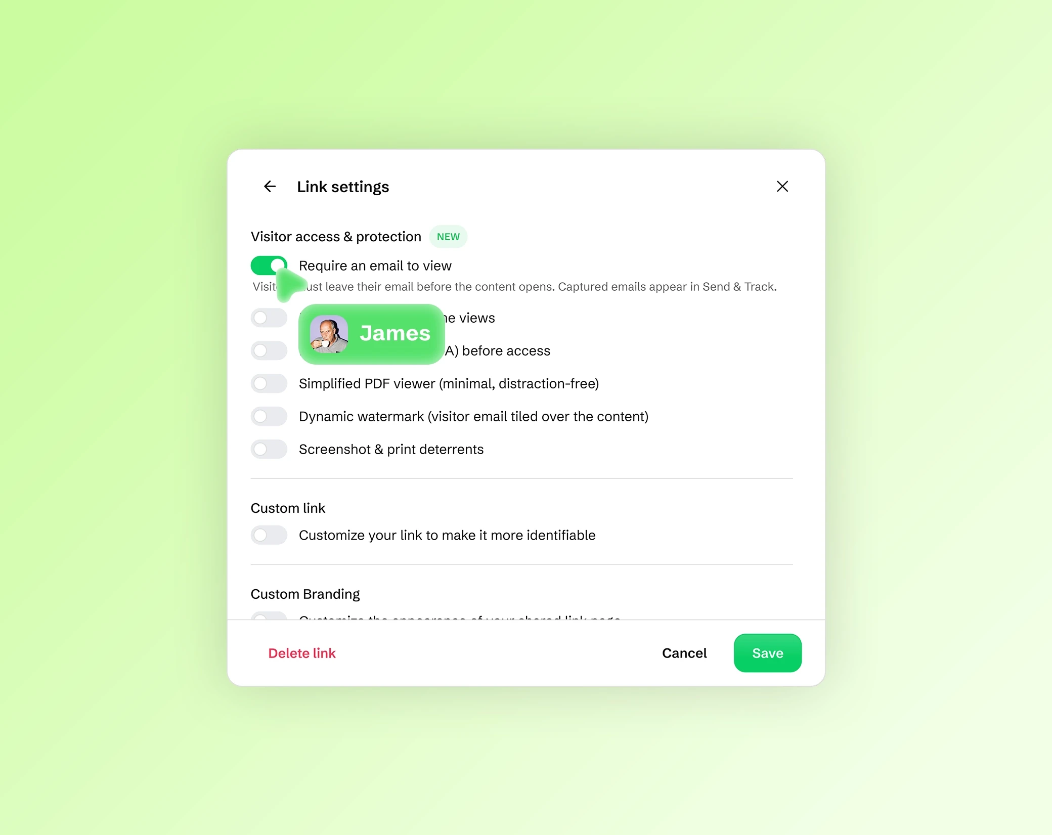 Drime document editing