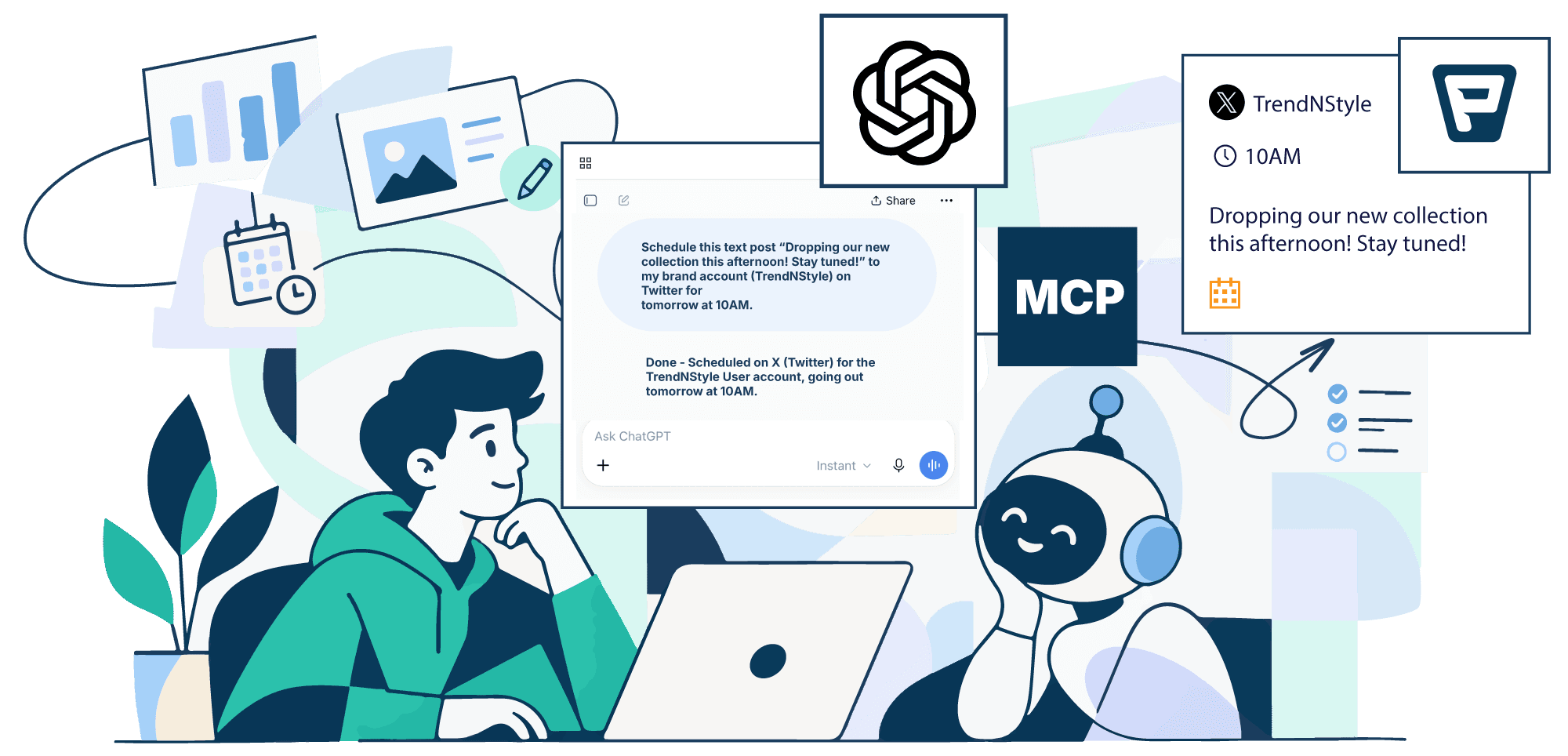 Video illustration for features ideas