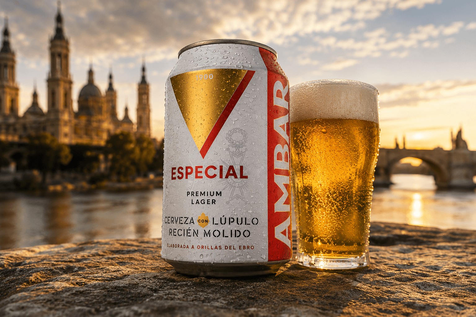 Advertising Product Imagery cervezas ambar