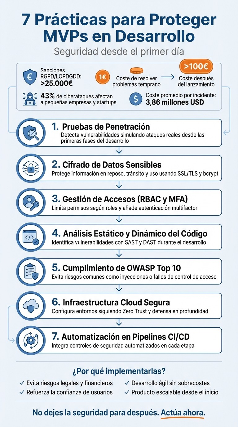 7 Prácticas Esenciales para Proteger MVPs en Desarrollo