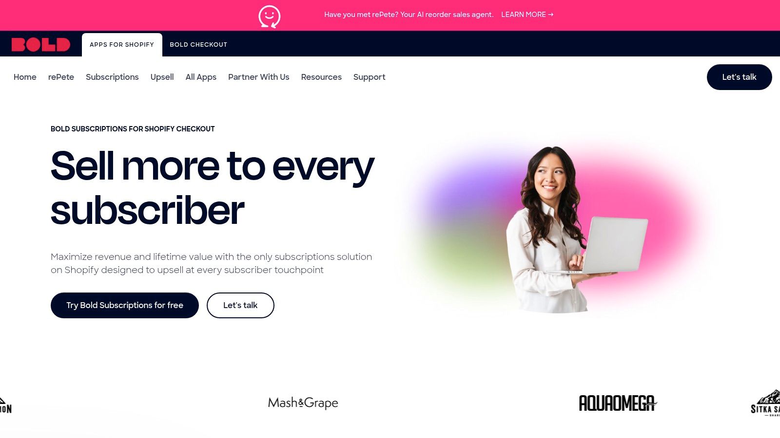 Bold Subscriptions (V2)