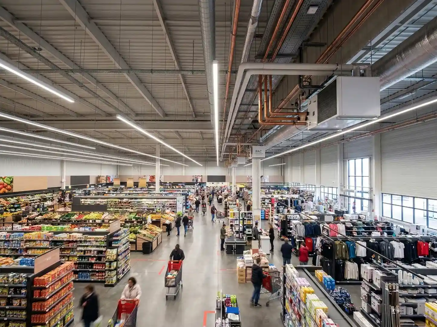 Éclairage LED Grande Surface