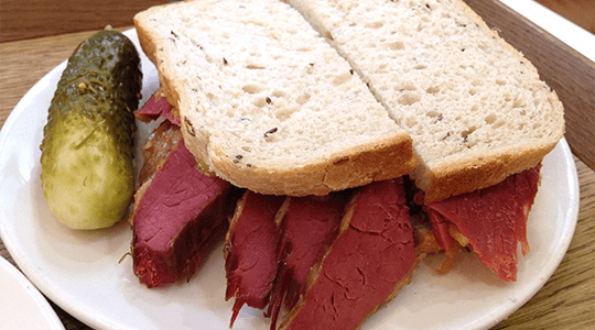 Salt Beef Sandwich