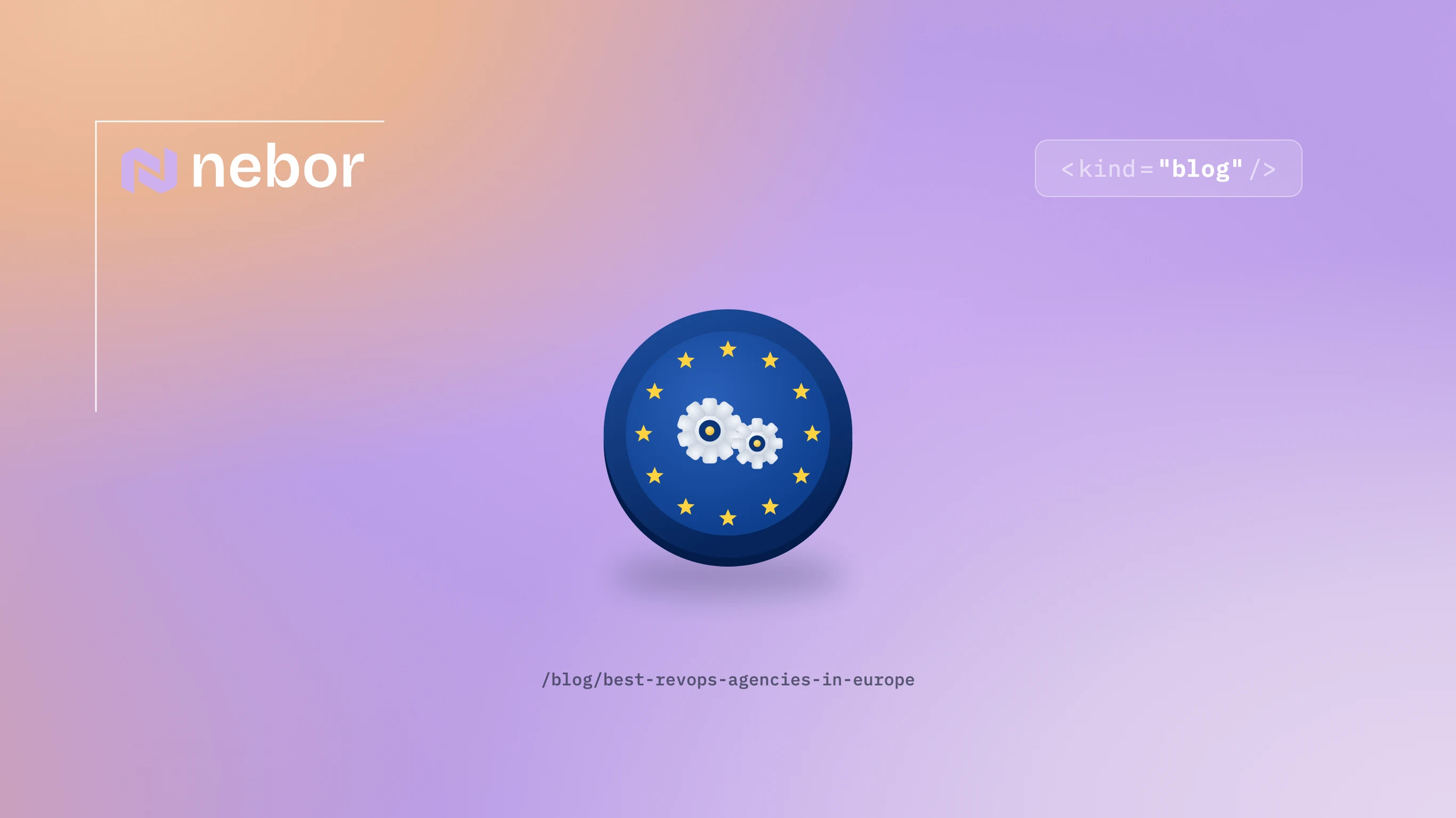 RevOps gears over Europe, illustrating the best RevOps agencies in Europe