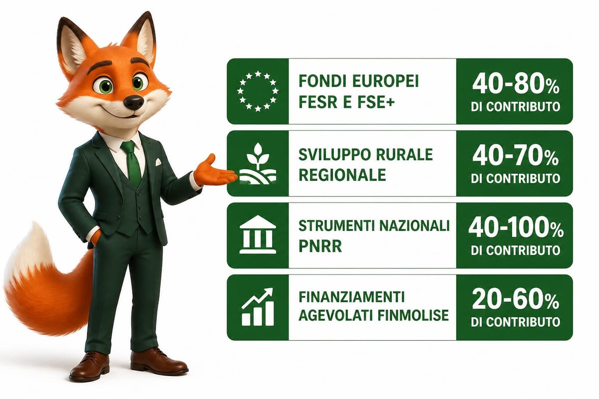 Fonti finanziamento bandi Molise