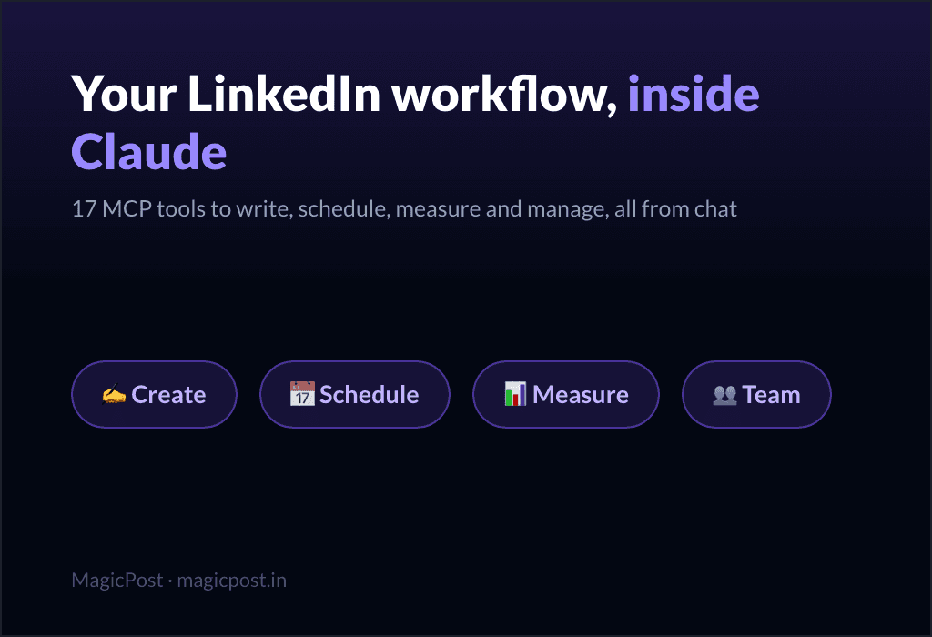 LinkedIn MCP Server: Manage Your Content in Claude