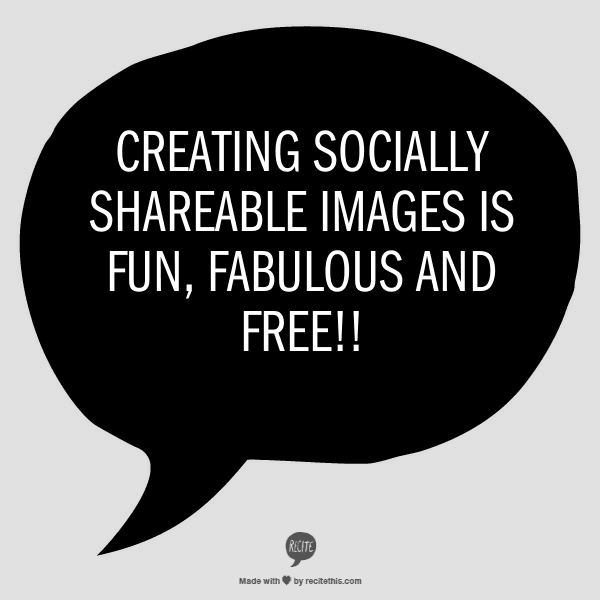 creating socially shareable images