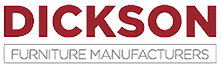 Dickson Furniture Manufacturers logo.