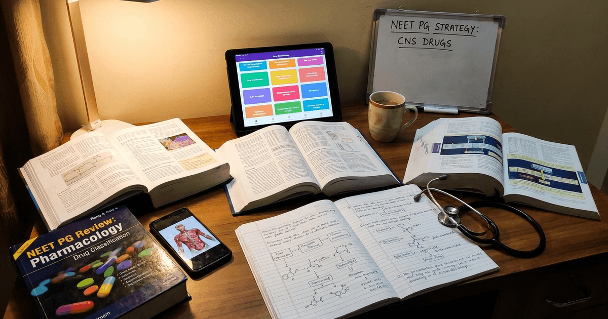 Cover: NEET PG Pharmacology 2026: High-Yield Topics, Drug Classes, and MCQ Strategy