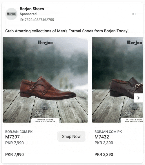 Use Dynamic Product Ads (DPA)