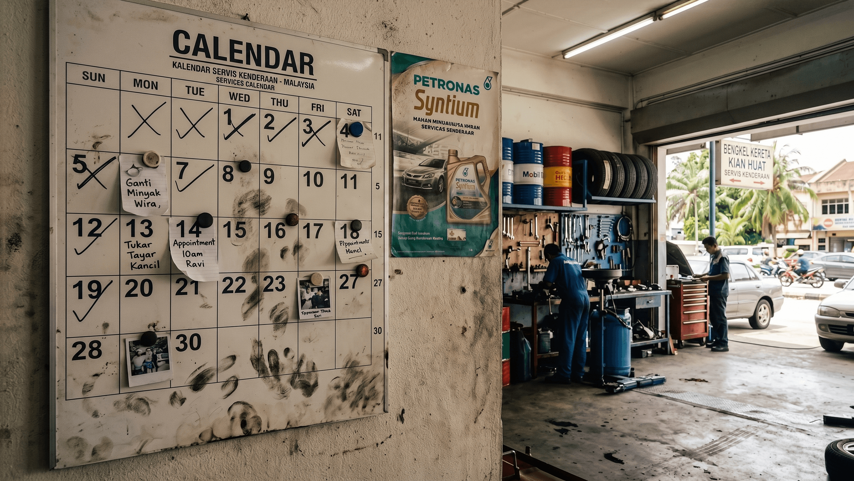 YOur First 30 days in Driwego Workshop Calendar