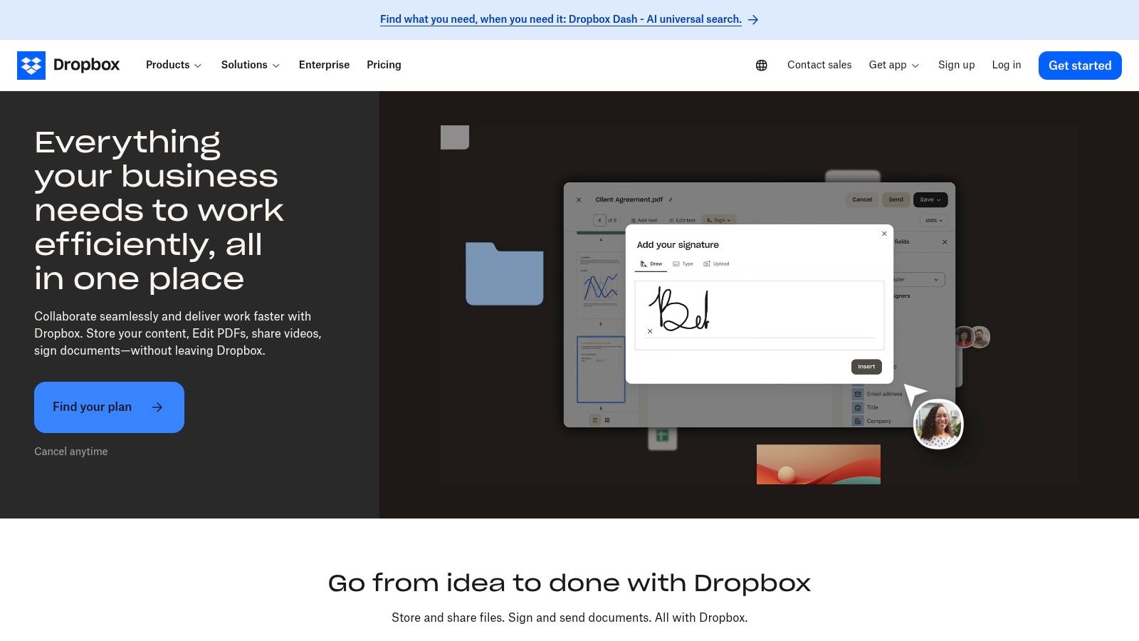 Dropbox Business (Standard and Advanced)