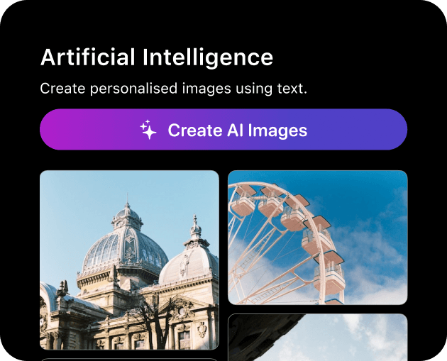 AI image generation 