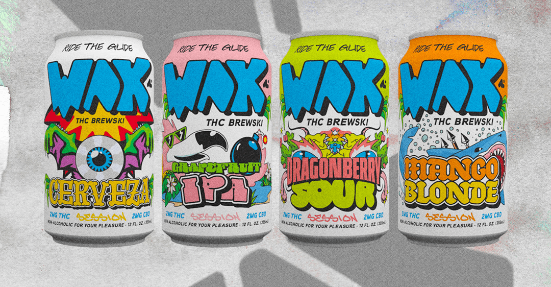 Wax THC Beer Can Lineup