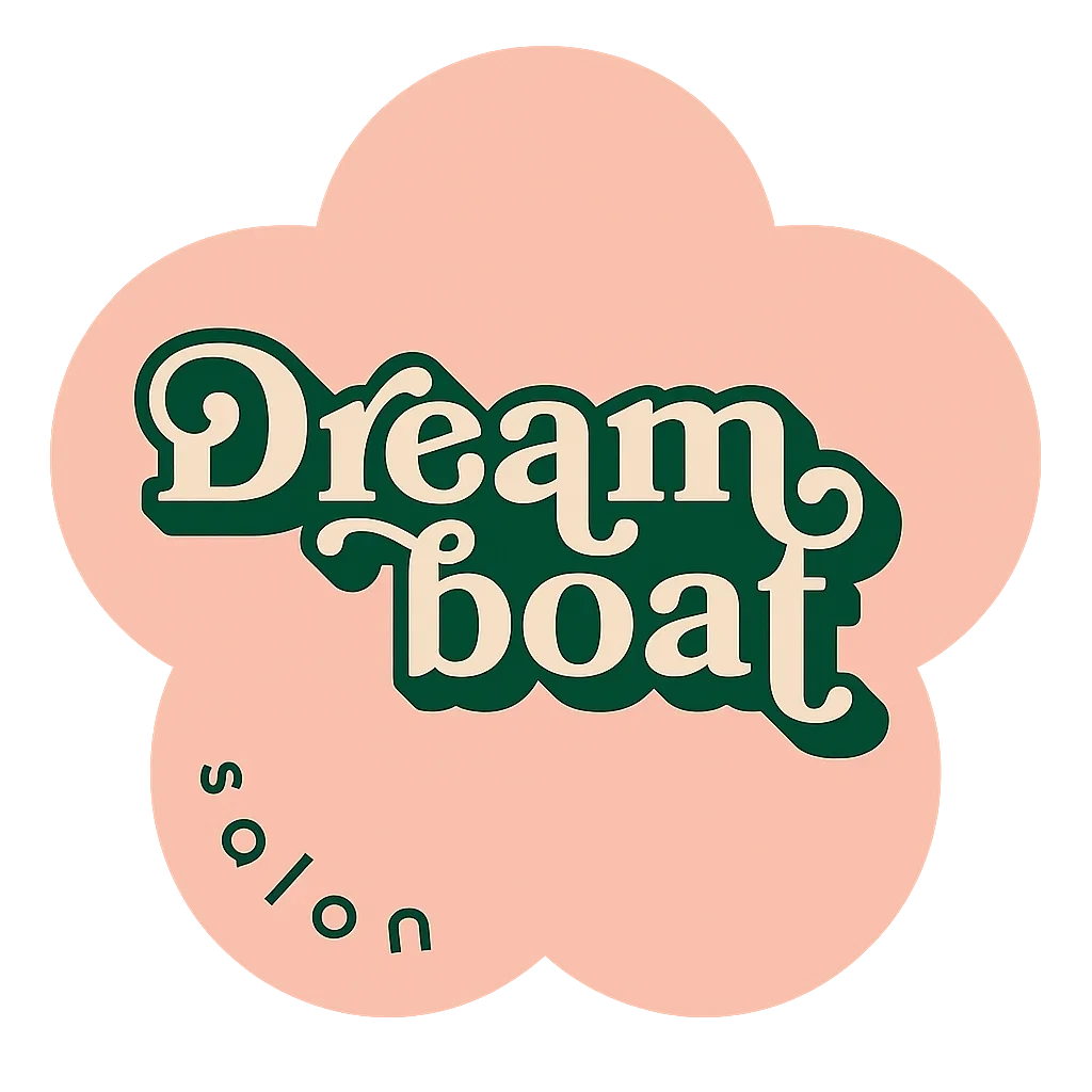 Dreamboat Salon logo.