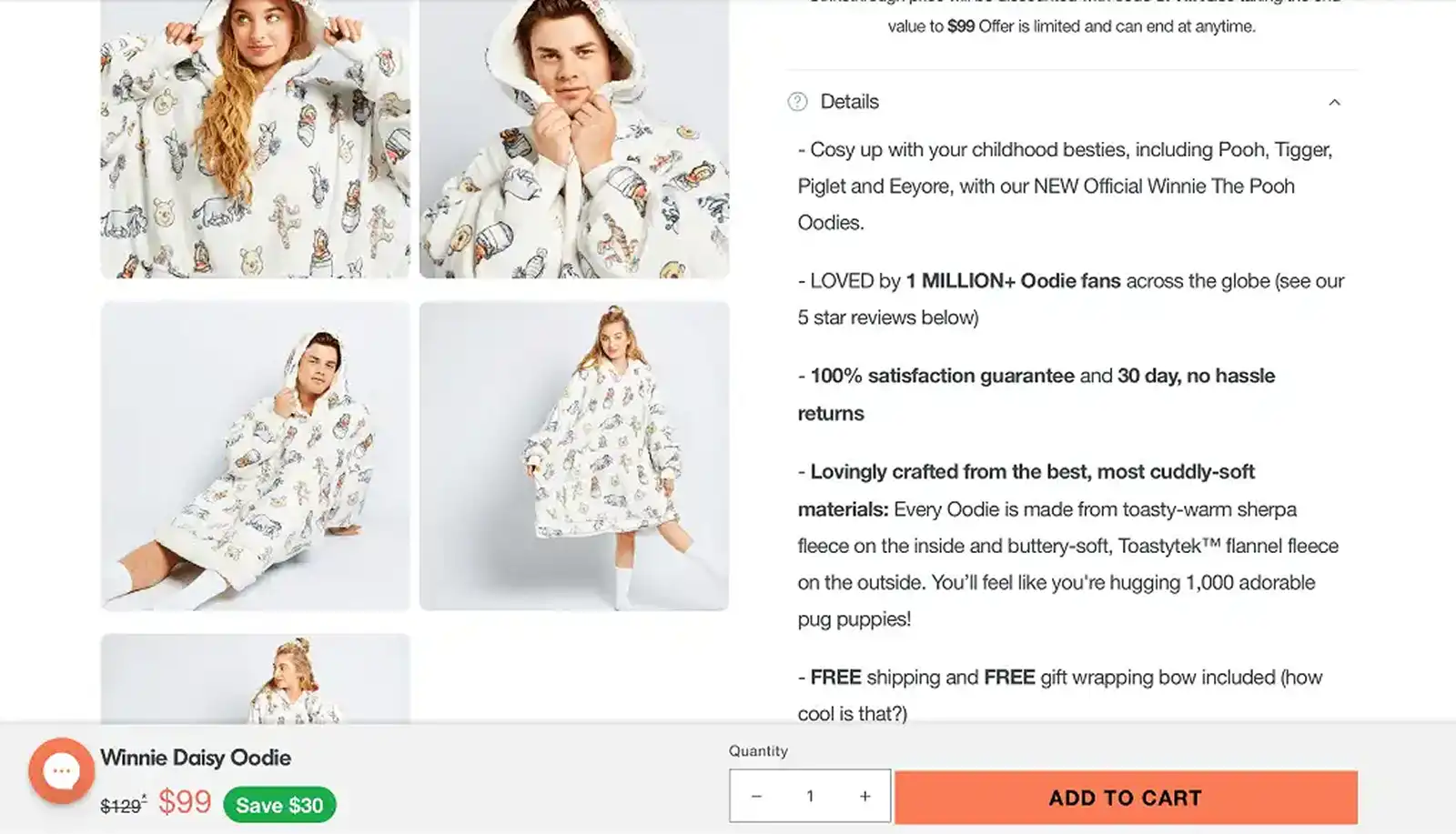 Oodie Example Description