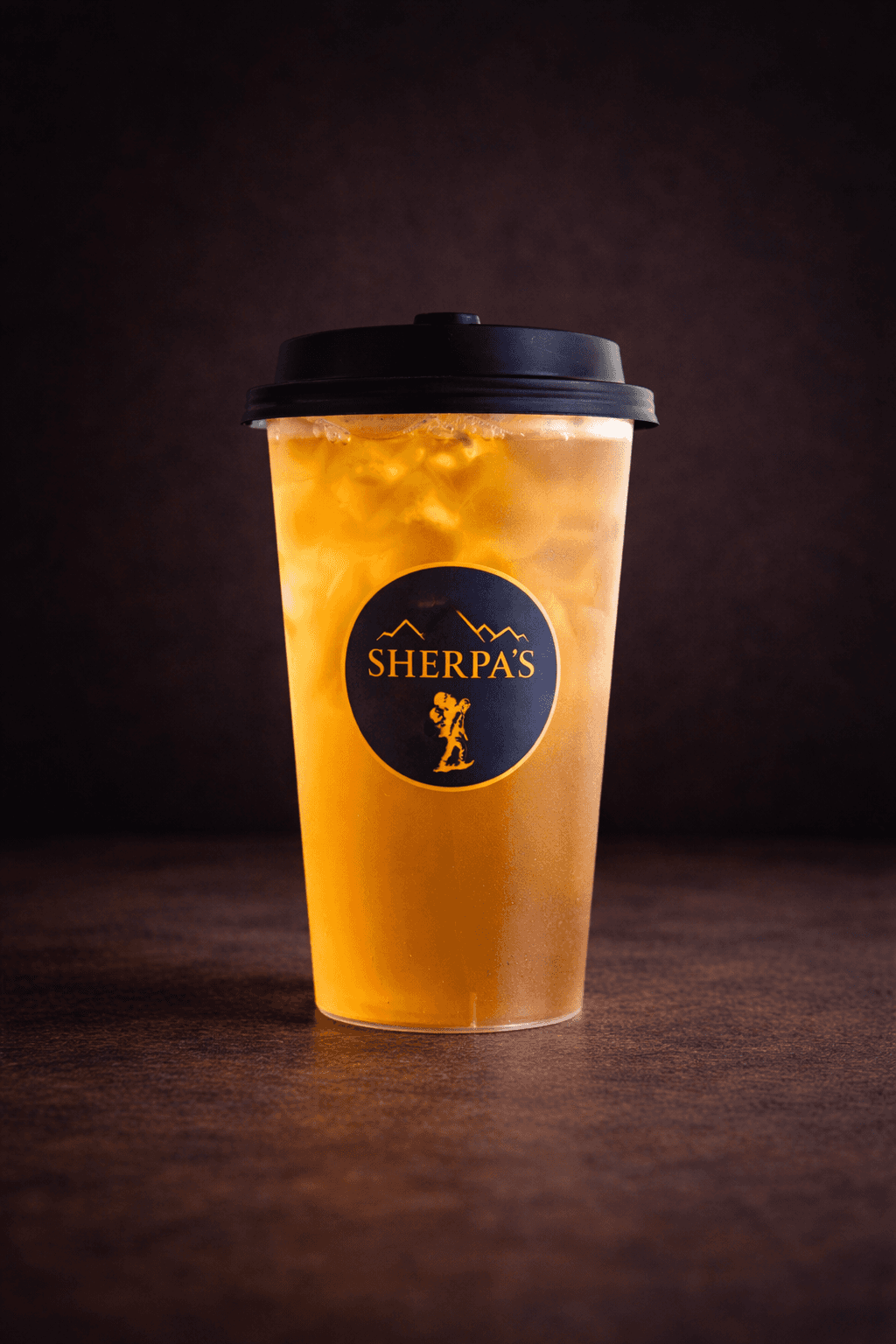 Mango Fruit Tea blended to order with real mango at Café Sherpa's in Brookfield, WI. Bright, tropical, and naturally sweet with every sip.
