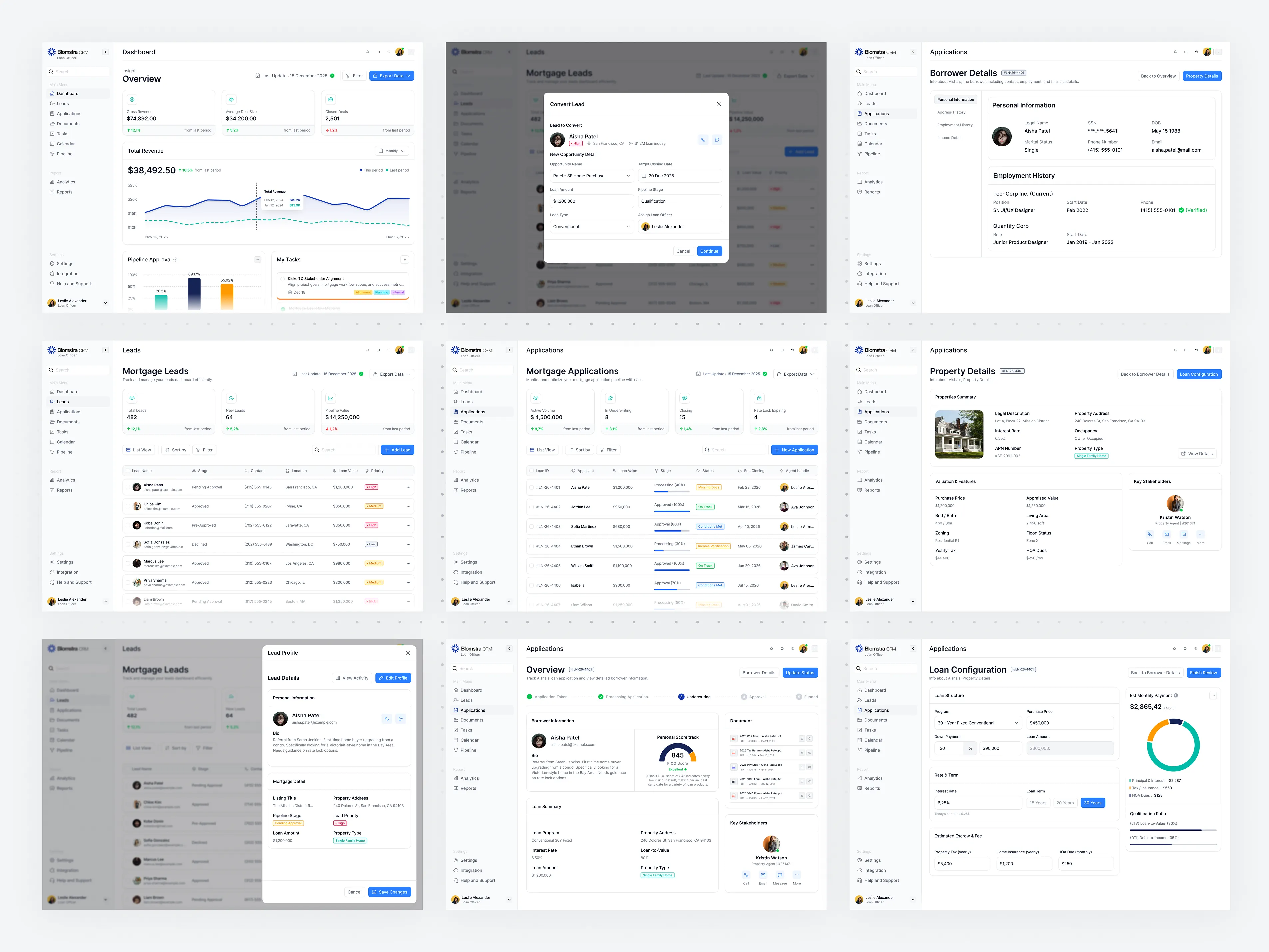A collection of Brightline Co. marketing materials showcasing brand and digital transformation services, featuring diverse professionals collaborating, vibrant colors, and text emphasizing strategic growth and innovation.
