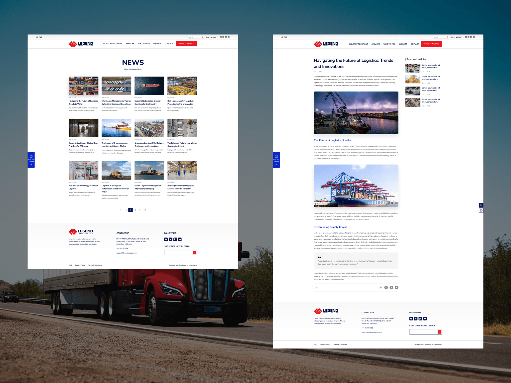 Image of the website