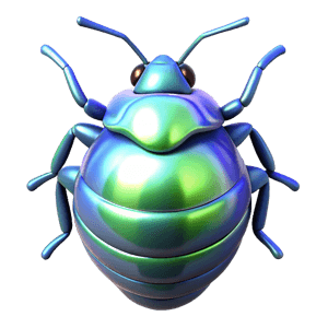 3D open book with green edge symbolizing pest control knowledge resources and educational materials