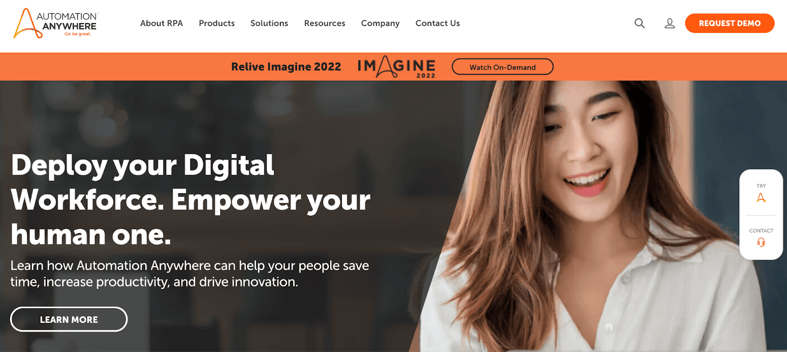 best RPA tools - Automation Anywhere