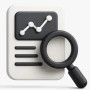 Icône Rapports - Analyse données automatique