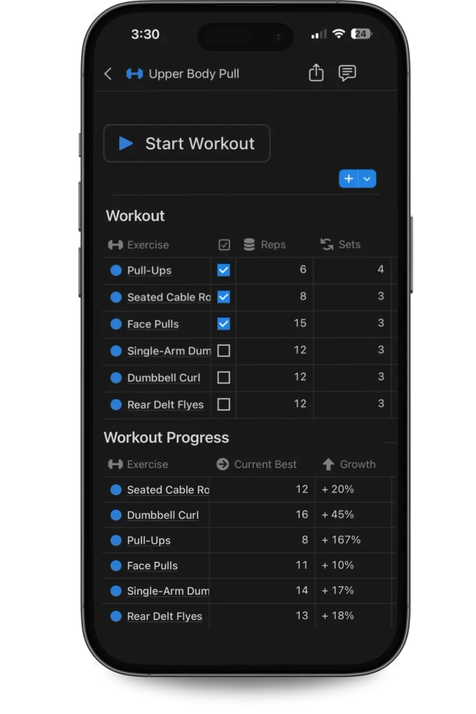 Personal Trainer Workout Tracker