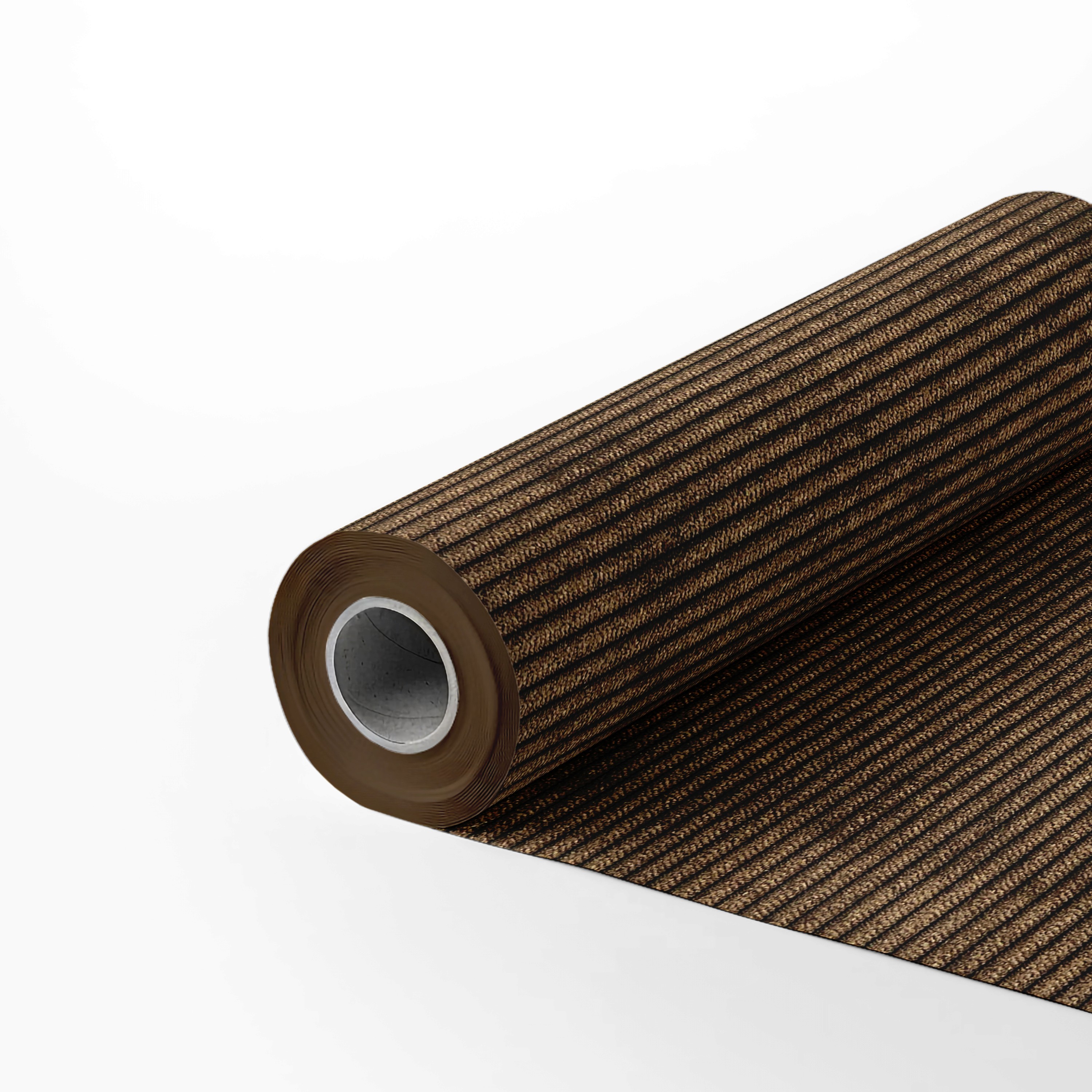 rolo de veludo cotelê marrom