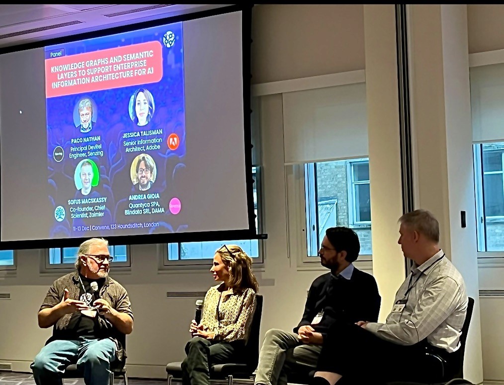 Knowledge graph conference panel featuring Jessica Talisman