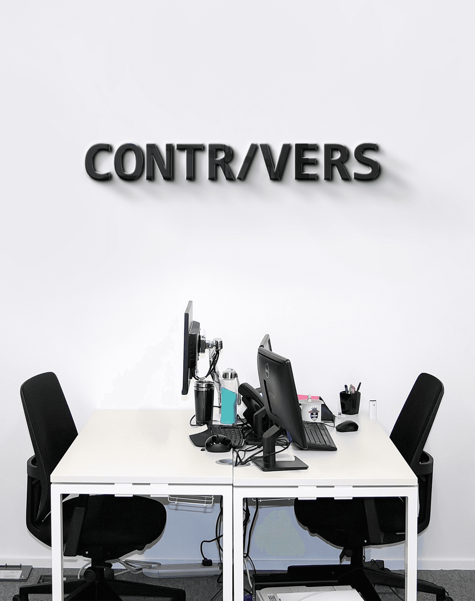 Mockup of Logo of Contrivers