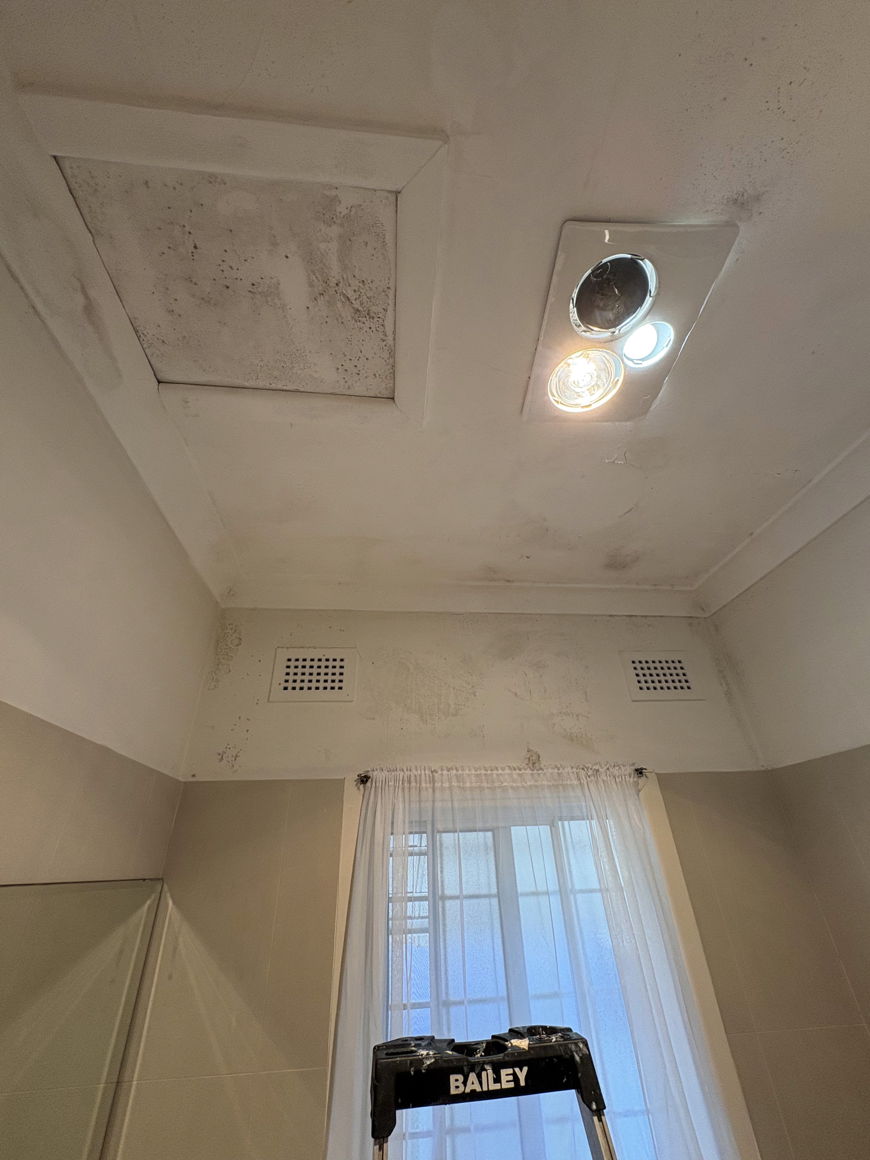 kitchen with door opened