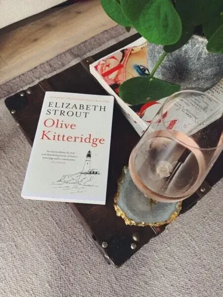 Lottie Murphy in Portugal holding son Sebby