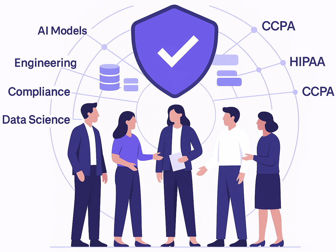 Organized teamwork brings smart data privacy