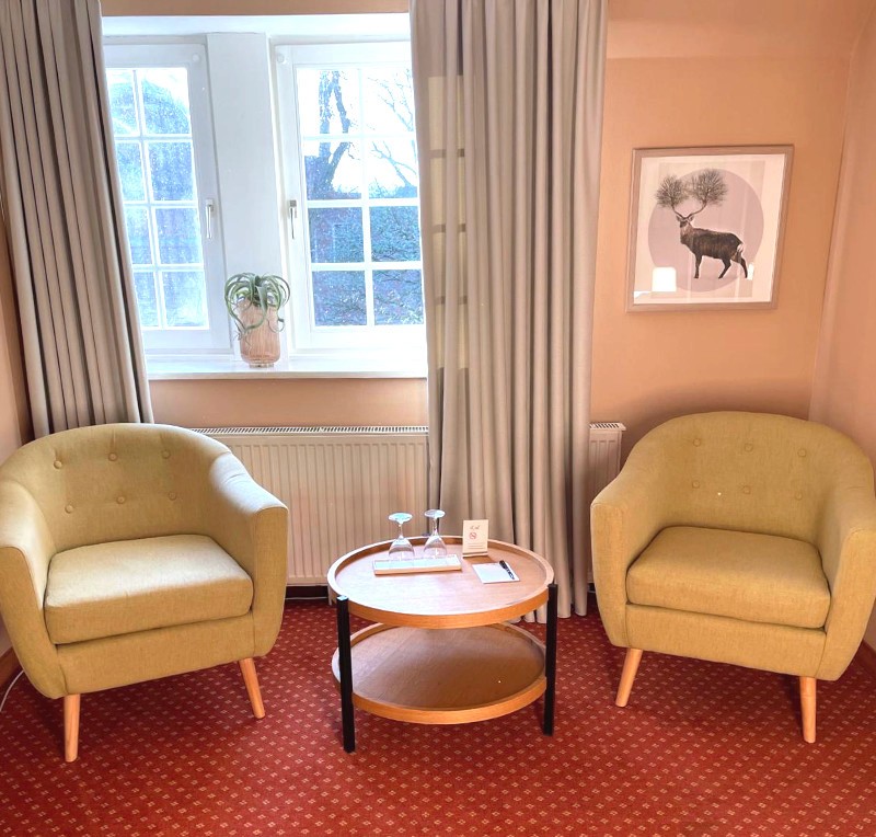 Doppelzimmer Sitzgruppe